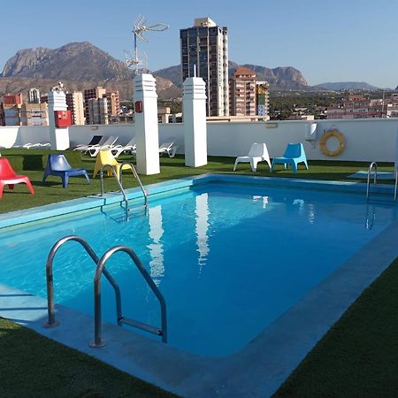 Fleming Playa Poniente Hotel Benidorm Bagian luar foto