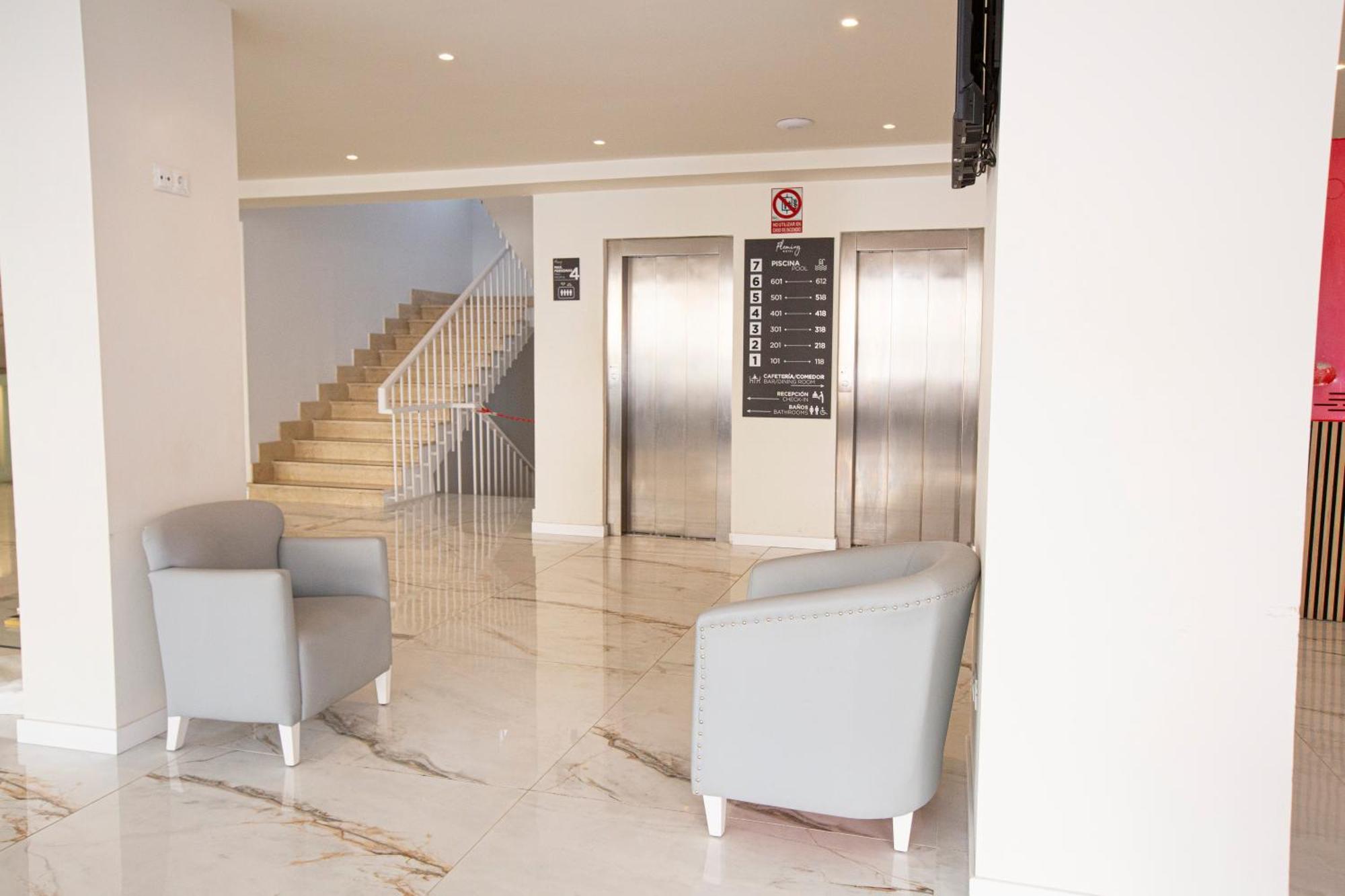 Fleming Playa Poniente Hotel Benidorm Bagian luar foto