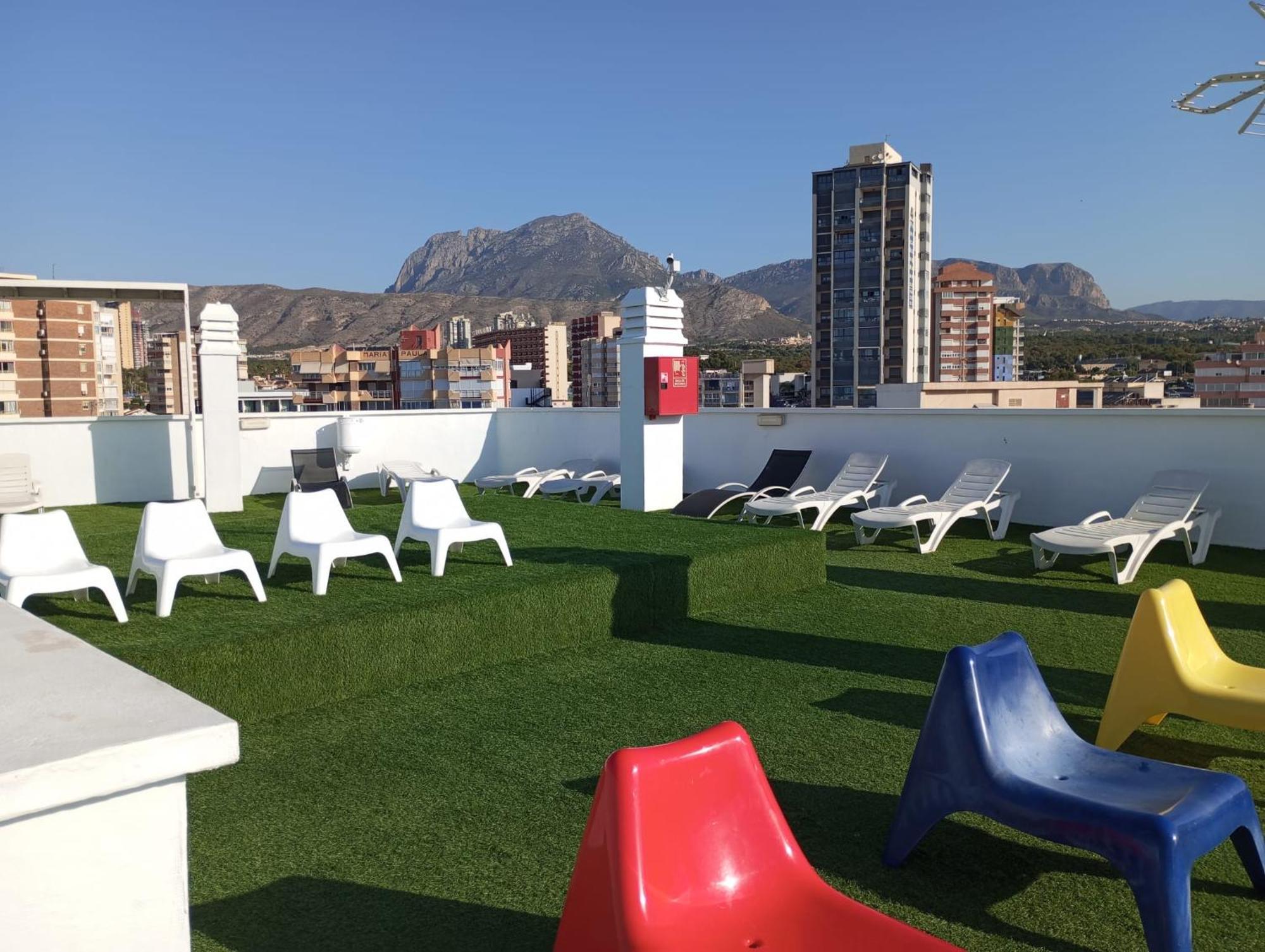 Fleming Playa Poniente Hotel Benidorm Bagian luar foto
